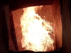 1.5m Kcal Automática estufa de la casca del arroz quemador Control computarizado