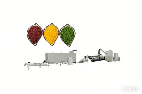 Equipo de Procesamiento de Arroz Nutricional 100 kg por hora Máquina de Procesamiento de Arroz Nutricional en Venta
