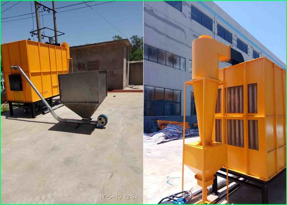 Buen precio Horno de la cáscara del arroz de la economía de combustible del uso del secador de grano con el dispositivo de alimentación automático opcional en línea