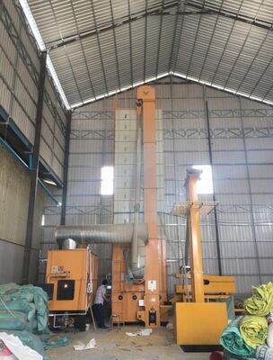 Buen precio 12Máquina secadora de arroz de.45KW, de 20 toneladas de capacidad, secadora de arroz de doble ventilador centrífugo en línea