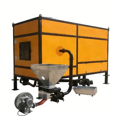 Buen precio El carbón favorable al medio ambiente encendió el horno 450000Kcal para el abastecimiento del calor del secador de grano en línea