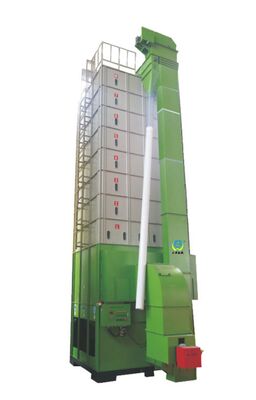 Buen precio máquina del secador de grano 19.4kw operación fácil del color amarillo y azul de la capacidad de 35 toneladas en línea