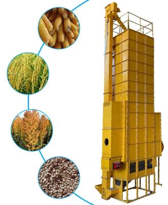 Buen precio 9.95kw 15 toneladas de alimentador espiral de Paddy Maize Drying Machine With en línea