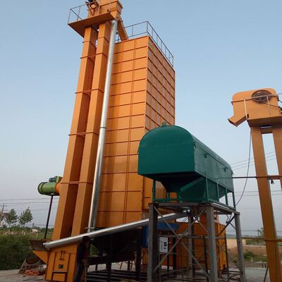 Buen precio Tipo de lote máquina del secador del trigo 24 toneladas de la capacidad del doble de fan del centrífugo en línea
