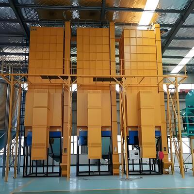 Buen precio 40 toneladas Tipo de lote de circulación Secador mecánico de maíz Secador automático a baja temperatura en línea