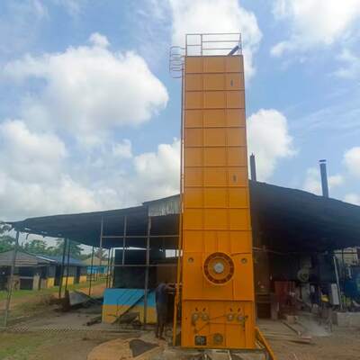 Máquina secadora de arroz tipo lote con capacidad de 20 toneladas y procesamiento a tiempo completo para secado de granos circulantes a baja temperatura
