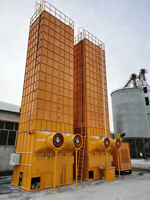 Buen precio Secadora de maíz de calentamiento indirecto de 14000m3/H y 30T en línea