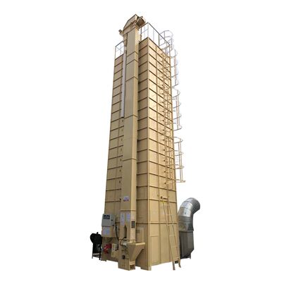 Buen precio Secador de granos tipo lote con capacidad de carga de 20 toneladas para secado de granos multipropósito y baja tasa de agrietamiento de granos en línea