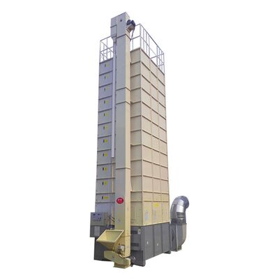 Buen precio Máquina secadora de maíz con capacidad de 20 toneladas, control automático de lotes y calentamiento rotatorio para un secado rápido del grano en línea