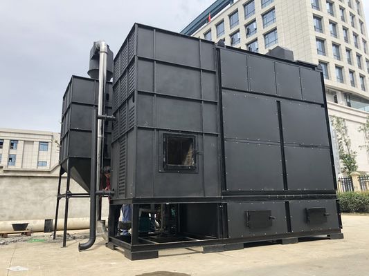 Buen precio 150 toneladas de control automatizado automático de Ash Blowing Husk Furnace Dryer en línea