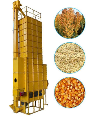 Máquina de secado de gramos verde de flujo de mezcla Circuladora de gramos Máquina de secado de gramos 20 toneladas