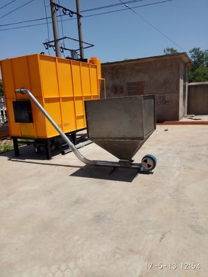 Buen precio horno ahorro de energía de la cáscara del arroz 2.2KW, hornilla manual de la cáscara del arroz de la ignición en línea