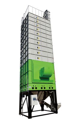 Buen precio 12.45KW 20 toneladas de la escala de equipo de sequía de grano con la fan centrífuga dual en línea