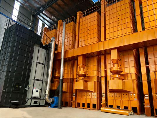 Buen precio Tipo de lote de 120 TPD molino de Paddy Dryer Machine For Rice del grano en línea