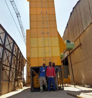 Seca de granos simplificada con la máquina secadora de maíz Tiempo de descarga de 50-60 min
