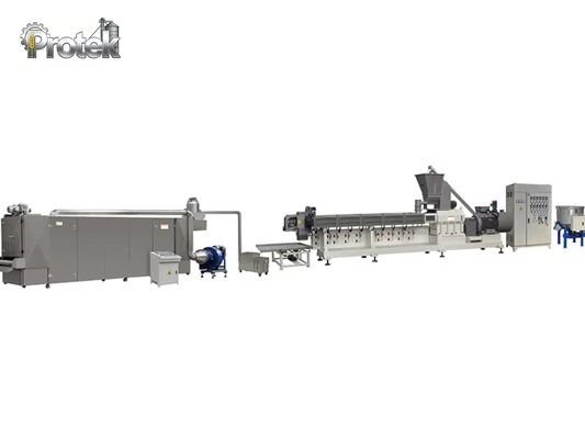 Buen precio Máquina para fabricar arroz artificial con capacidad de 500 kg/h con acero inoxidable de grado alimenticio y control de temperatura automatizado en línea