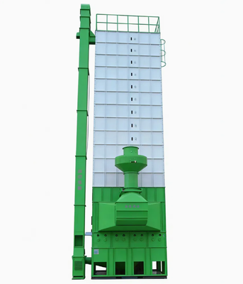 calidad Máquina de secado de arroz con tecnología de calentamiento vertical a baja temperatura para garantizar el almacenamiento y procesamiento seguros del grano fábrica