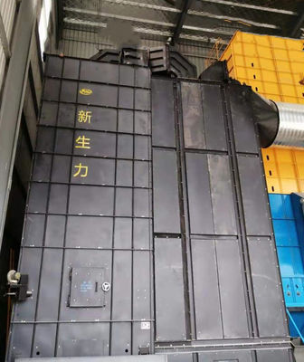 Buen precio Color negro corriente automático de la capacidad del arroz de la cáscara de la hornilla del arroz del horno grande de la cáscara en línea