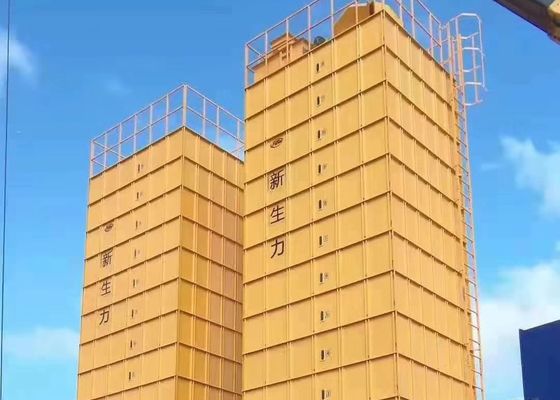 30 toneladas 21.7kw se elevan resistencia a la corrosión de acero inoxidable de la secadora del maíz