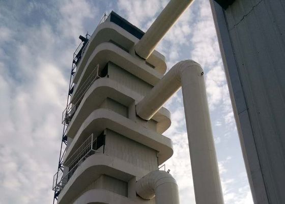 Buen precio La secadora continua del maíz 10TPH calienta el reciclaje en línea